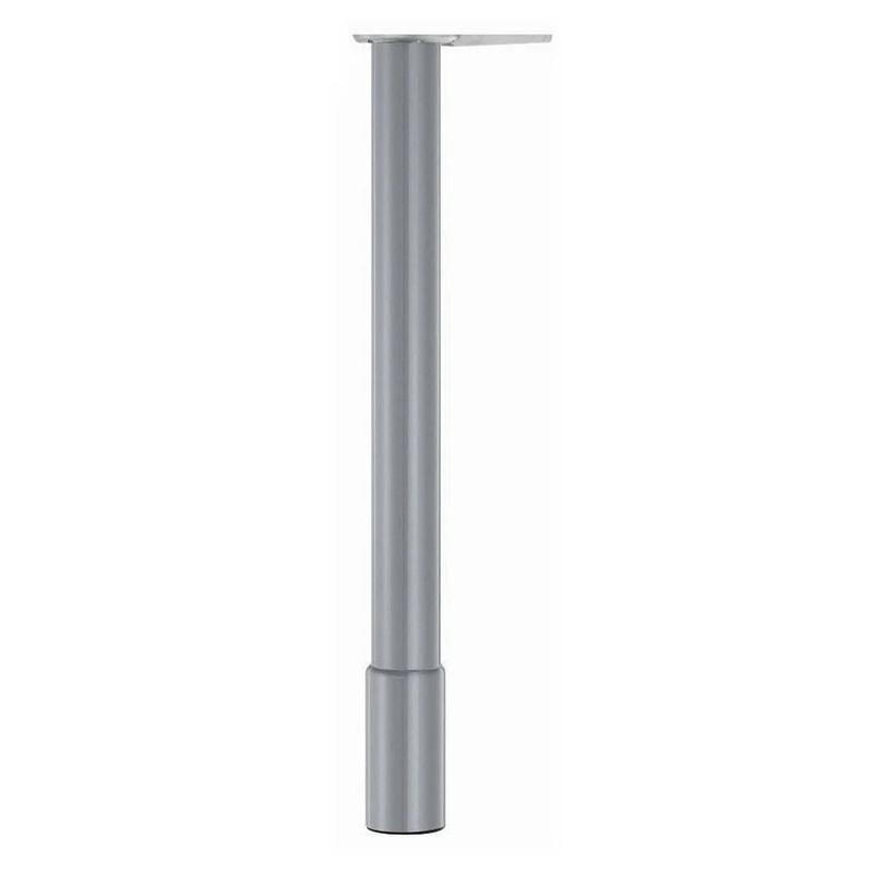25-5/8" (650 mm) Adjustable Table Leg Gray